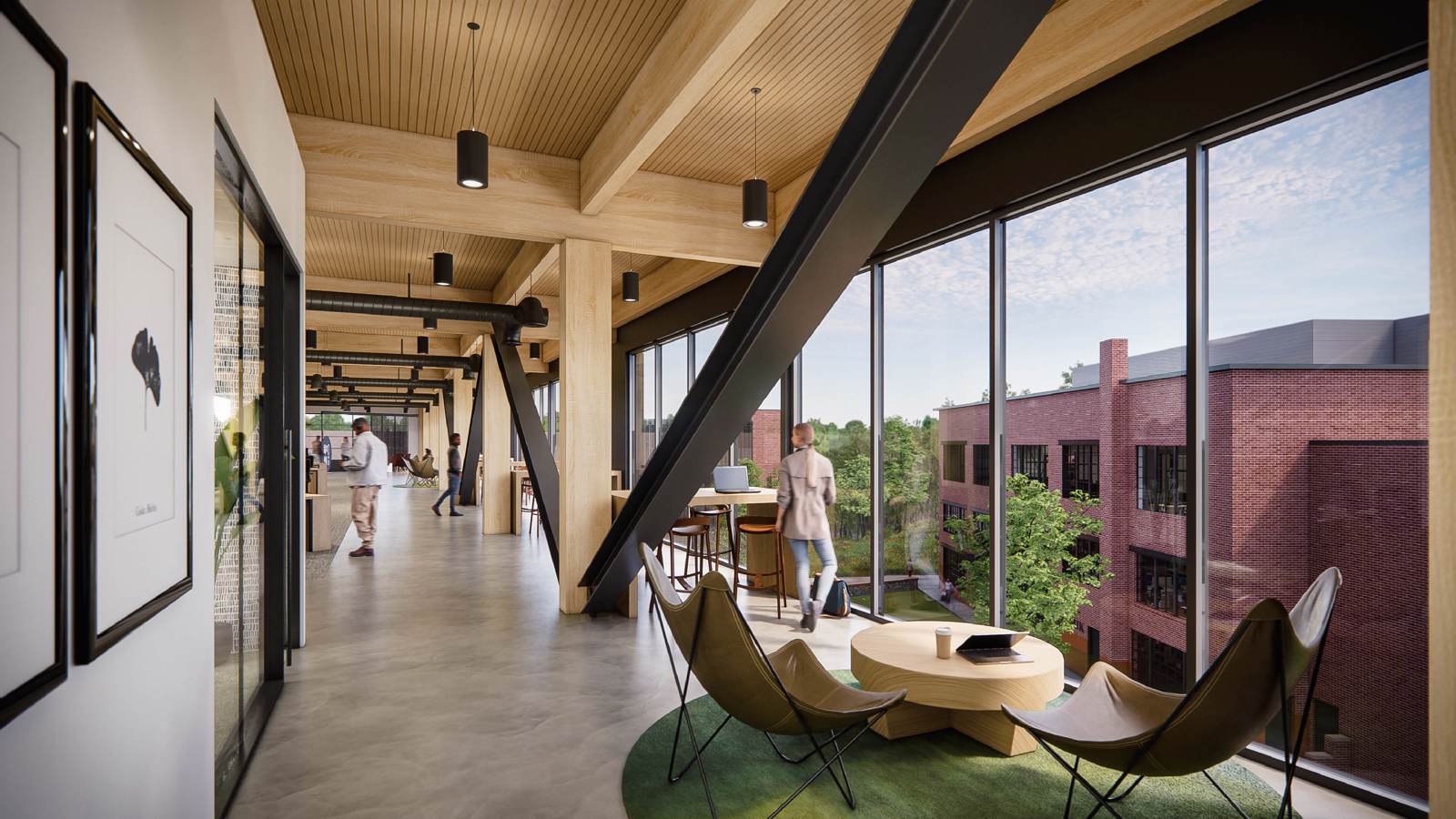 Mass Timber Office Building
